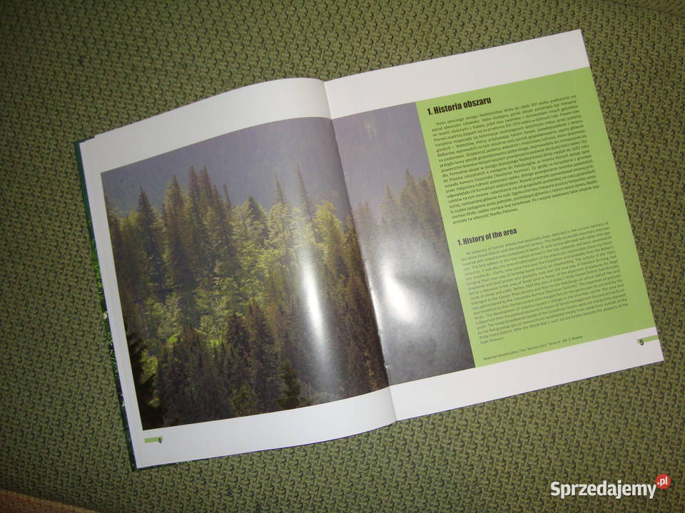 Album Nadleśnictwo Wisła z fotoopisem przyroda, krajobrazy Poradniki, albumy i reportaże