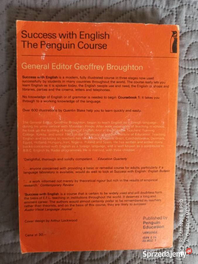 SUCCESS WITH ENGLISH THE PENGUIN COURSE mazowieckie