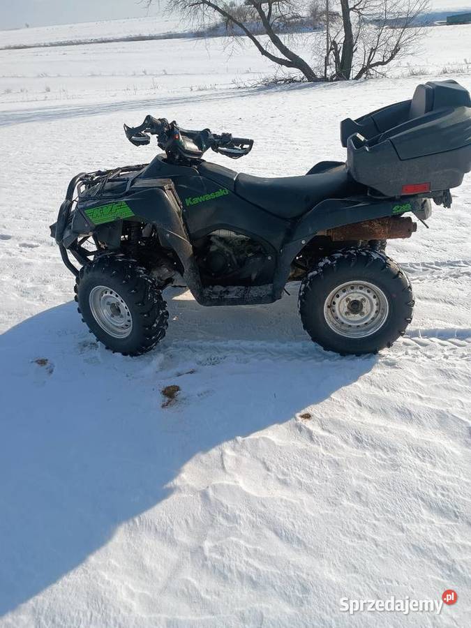 Kawasaki KVF 750 nie Suzuki Yamaha polaris garażowany Mełgiew