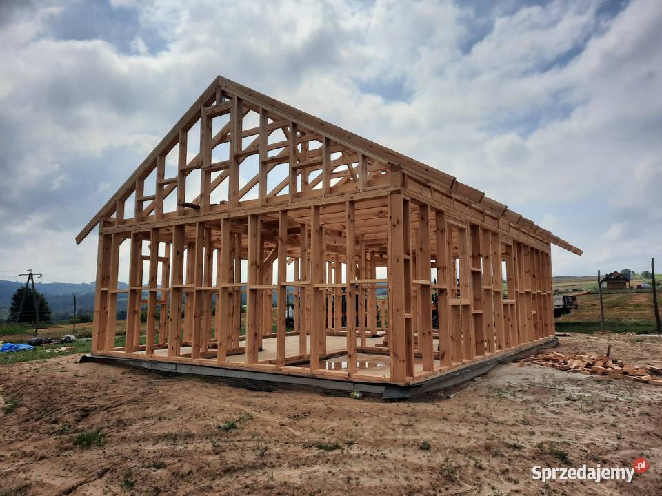 Domy szkieletowe drewniane 35 m2 70 m2 Dowolny Janów Lubelski
