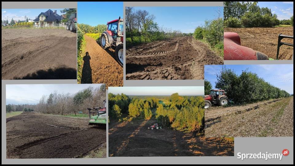 Mulczowanie działek w Jaworzno wgłębne prace ogrodowe