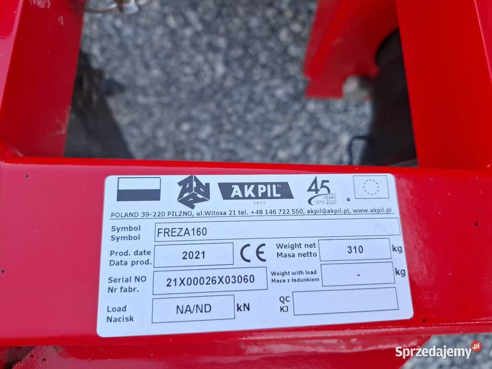 Glebogryzarka 160 AKPIL NOWA Radom