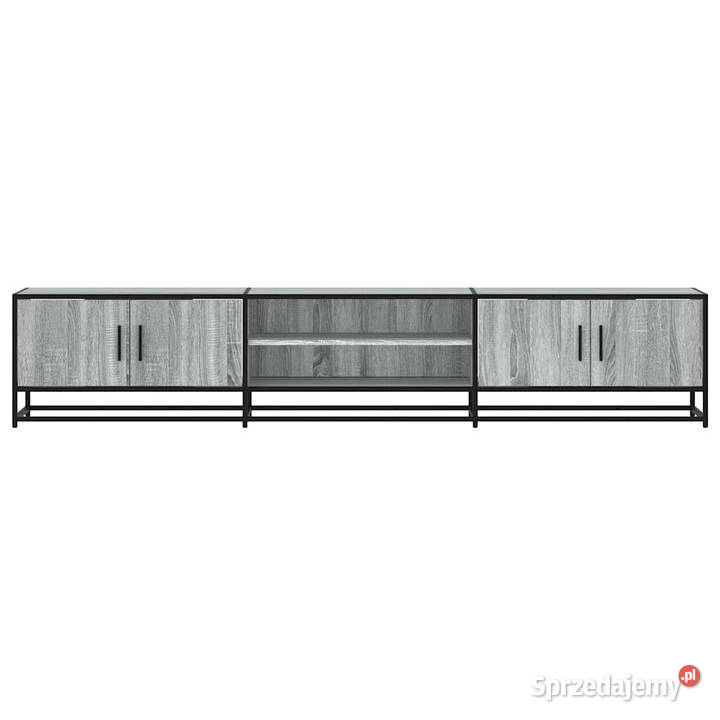 Szafka pod telewizor szary dąb sonoma 210x35x41 Warszawa