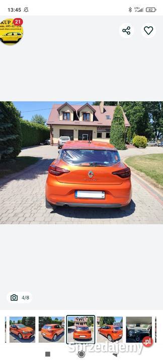 Renault Clio 10B 21r manualna Wólka Cycowska