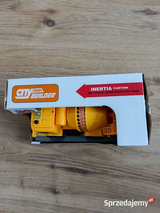 Betoniarka zabawkowa City Builder pojazd pomorskie Gdynia