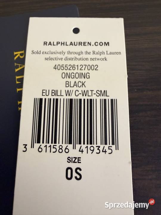 Portfel Polo Ralph Lauren Ongoing czarny Dla mężczyzn Poznań