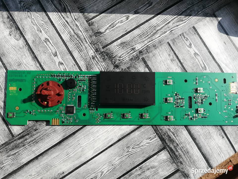 Panel sterujący z wyświetlaczem pralki Indesit Myszków