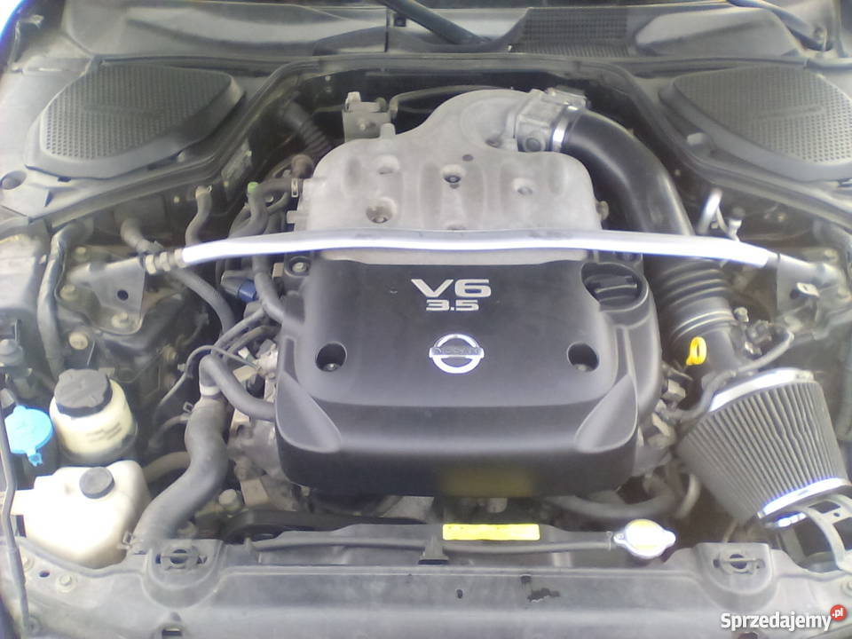 piękny Nissan 350Z czarny małopolskie Nowy Sącz