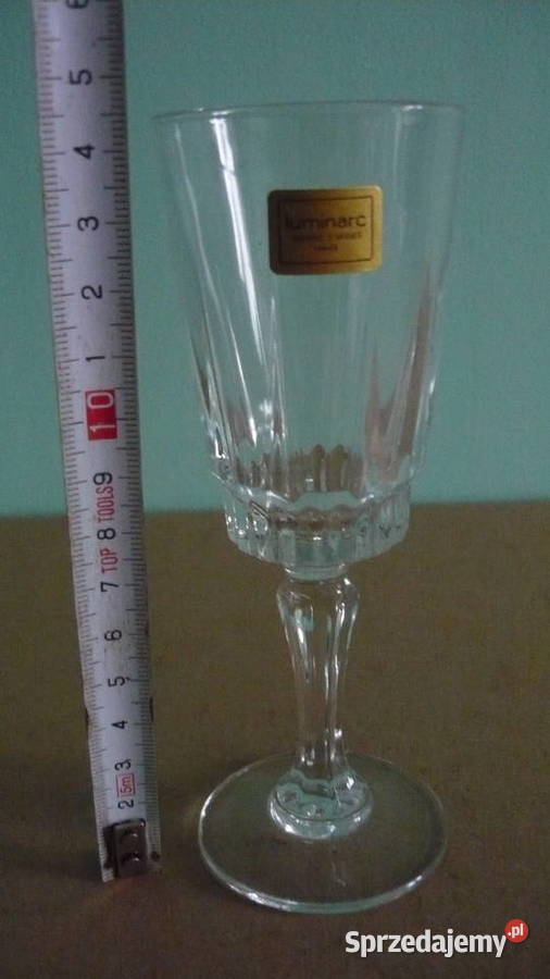 Kieliszki Luminarc do sherry małe szampanówki do przezroczysty podlaskie Sokółka