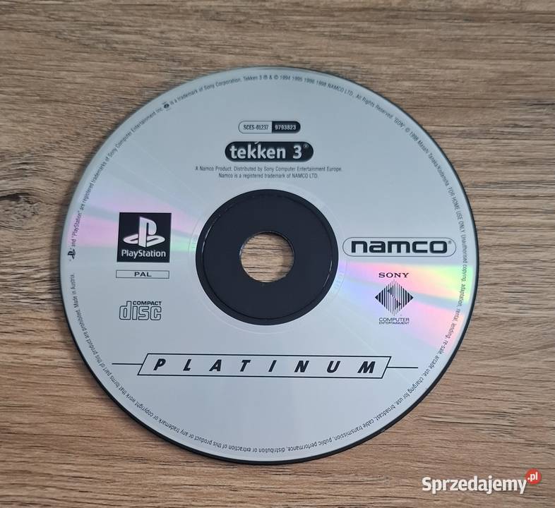 Gra Tekken 3 1 PlayStation 1 PSX Sony Playstation Żuromin sprzedam