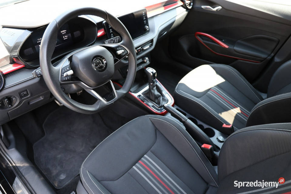 koda Fabia Monte Carlo 10 TSI 115 dsg led kamera ESP śląskie Tychy