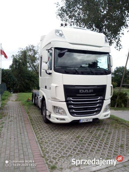 DAF XF 106 Pucher diesel pomorskie Rzucewo