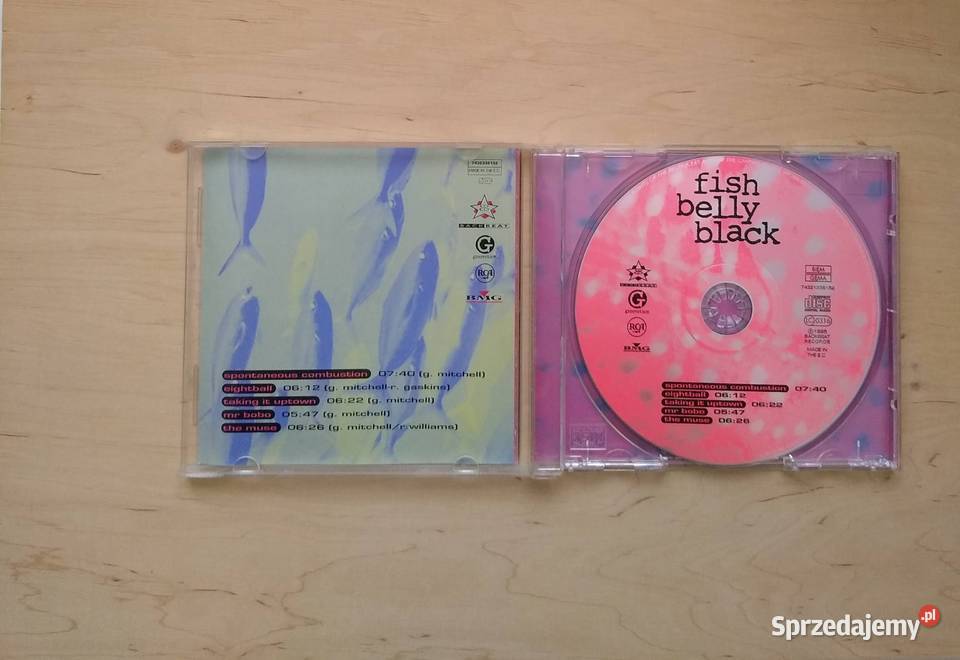 FISH BELLY BLACK CD