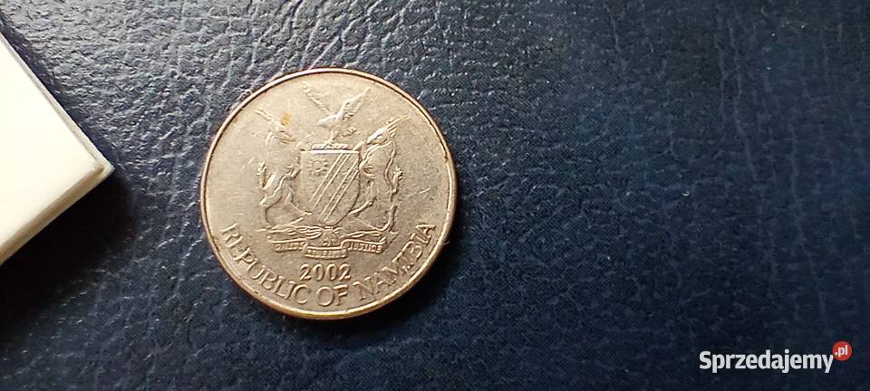 Stare monety 5 cent 2002 Namibia Numizmatyka Lesko