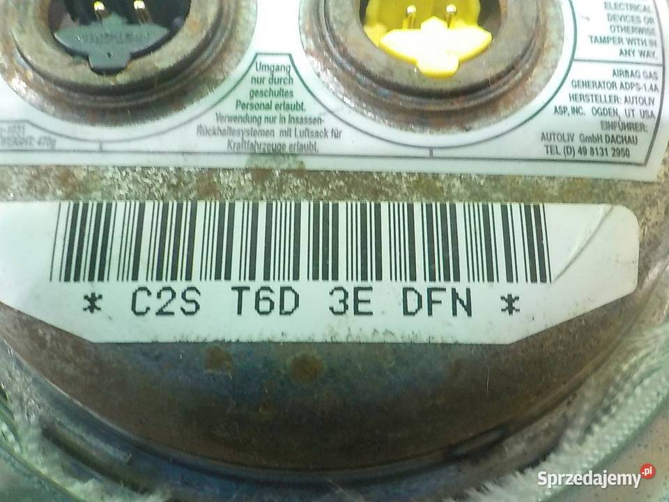 DODGE CALIBER 20 CRD 06r AIRBAG poduszka Suków