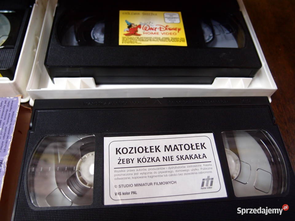 Bajki na kasetach video VHS Walta Disneya Łódź