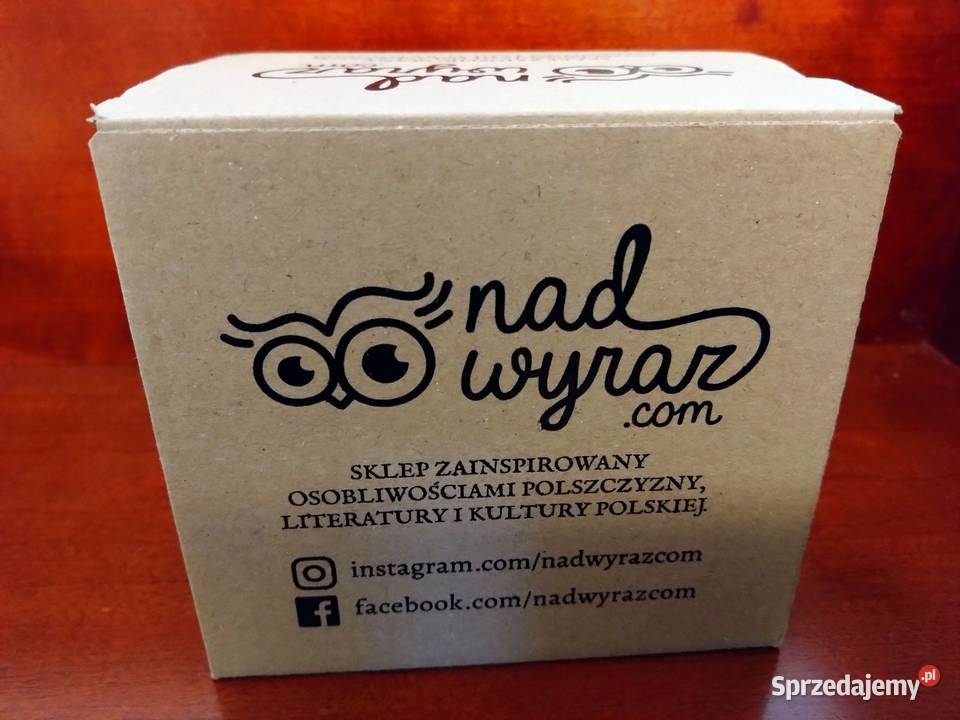 Liryka Epika Dramat kubek biały z uchem Warszawa