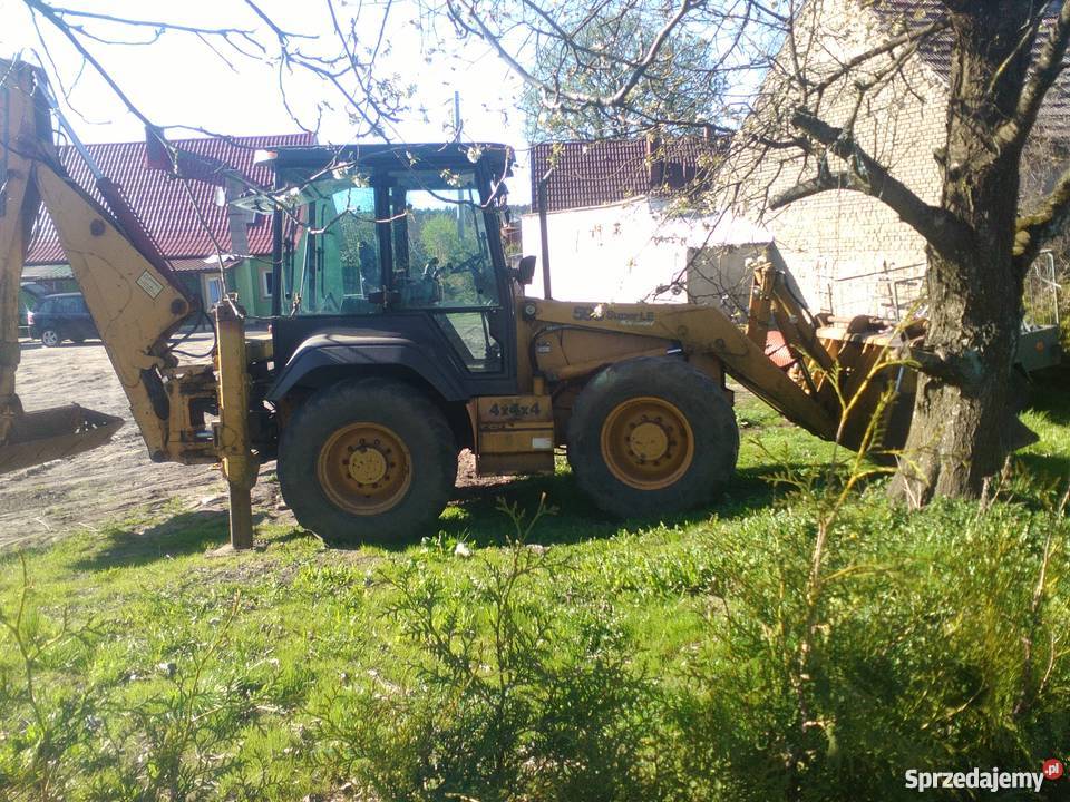 koparko ładowarka casse 595 na dwóch dżojstikach Rymań