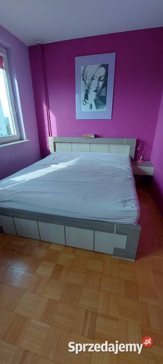 Zestaw mebli VOX Modern szafa komoda i łóżko Lublin sprzedam