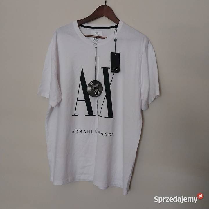 Armani Exchange XXL t shirt męski Nowy Tarnów