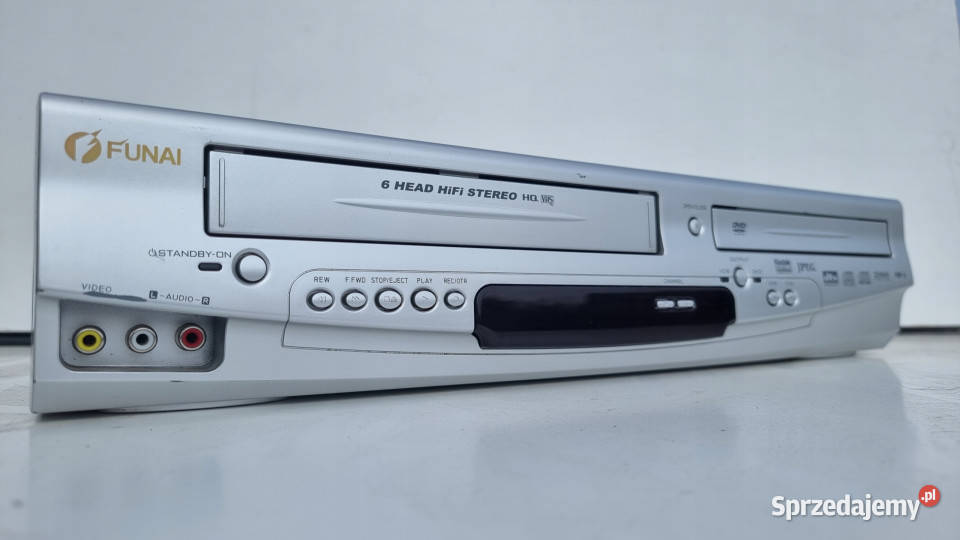 Video magnetowid dvd Funai DPVR6630 VHS CD MP3 Magnetowidy sprzedam