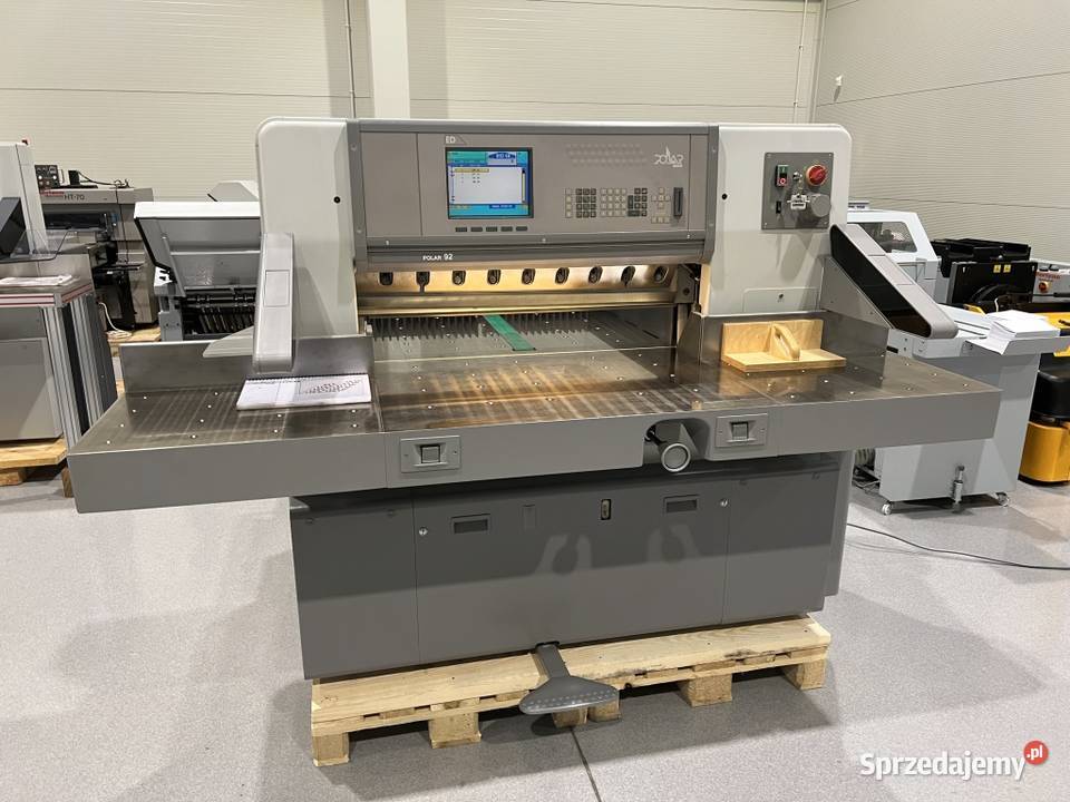 Gilotyna do cięcia papieru Polar Mohr 92 ED mazowieckie