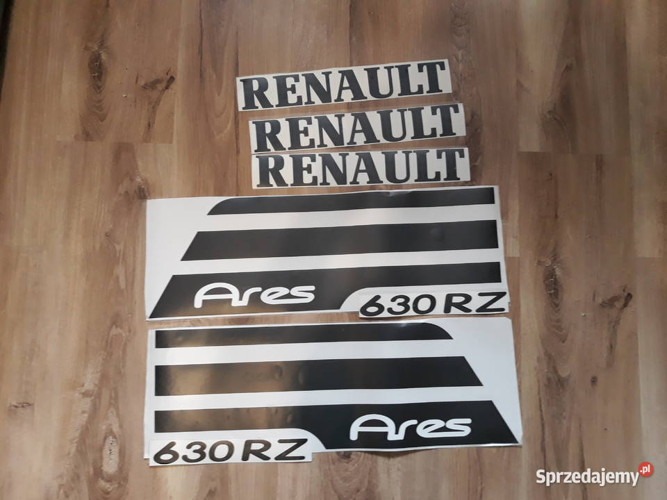 Naklejki na traktor Renault Ares 610 620 630 640