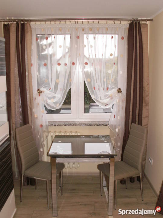 Firana organza w kółka grochy gotowa do wielokolorowy Kluczbork