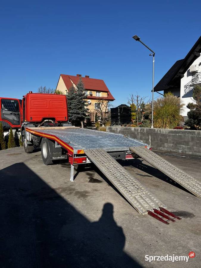 Mercedes Atego 1828 Autolaweta Pomoc drogowa małopolskie Krzyszkowice