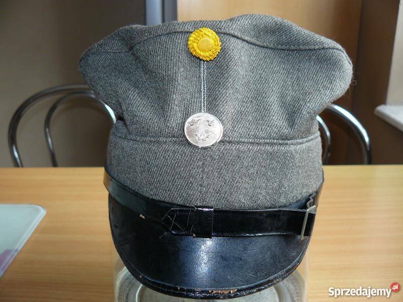 Wojskowa czapka szwedzka I WŚ Pisz