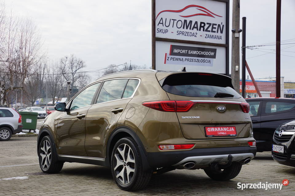Kia Sportage 20 Diesel 185 4x4 GT Line Navi elektrycznie ustawiane fotele Nowy Sącz