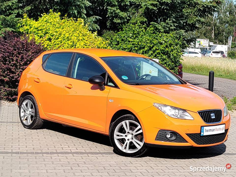 SEAT IBIZA 16 BENZYNA welurowa tapicerka Leszno