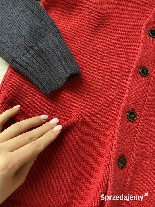 Sweter męski kardigan w stylu Vintage Ralph Piaseczno