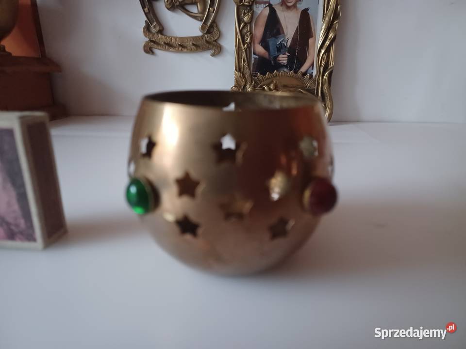 Lampion mosiężny Kolekcja Poznań sprzedam