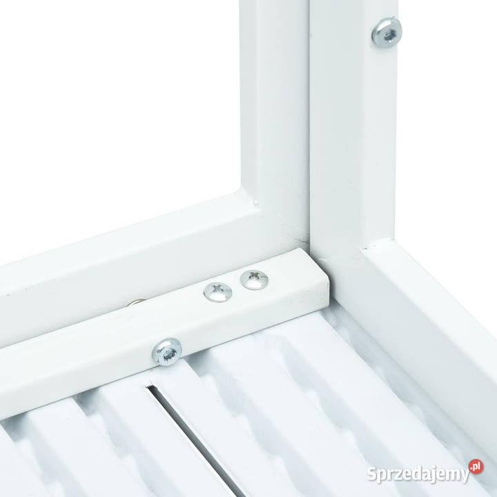 Stolik kawowy biały 78x78x74 HDPE o wyglądzie mazowieckie Warszawa sprzedam