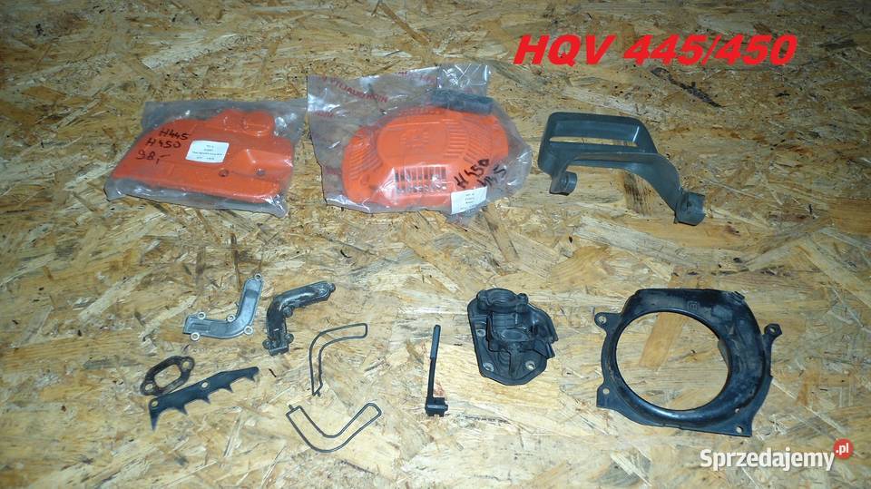 Husqvarna 445 450 części rozrusznik osłona hamulca