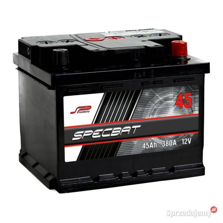 Akumulator SPECBAT 45Ah 380A EN PRAWY PLUS Malbork