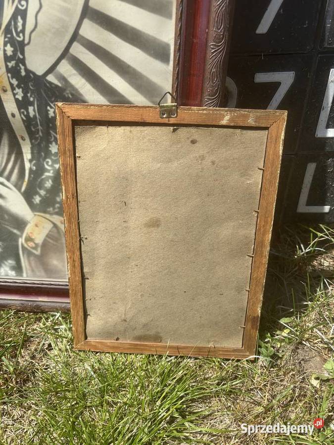 Stary obraz katolicki prawoslawny Matka boska Kosianka-Trojanówka