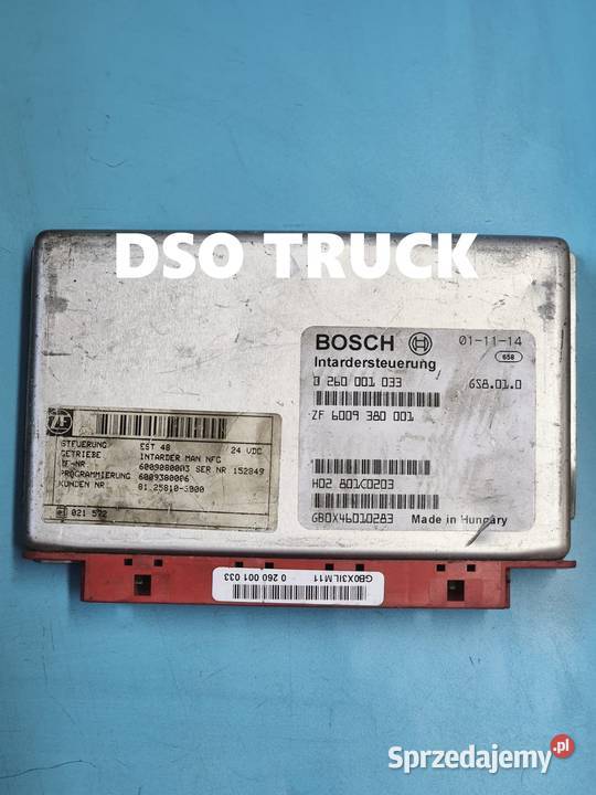 81258106000 BOSCH 0260001033 STEROWNIK INTARDER Zawichost sprzedam