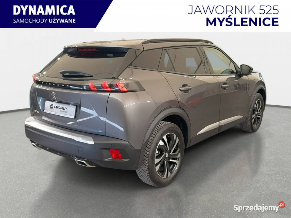 Peugeot 2008 VAT 23 Allure Pack 12PT 130 M6 2022 przyciemniane szyby małopolskie Myślenice sprzedam
