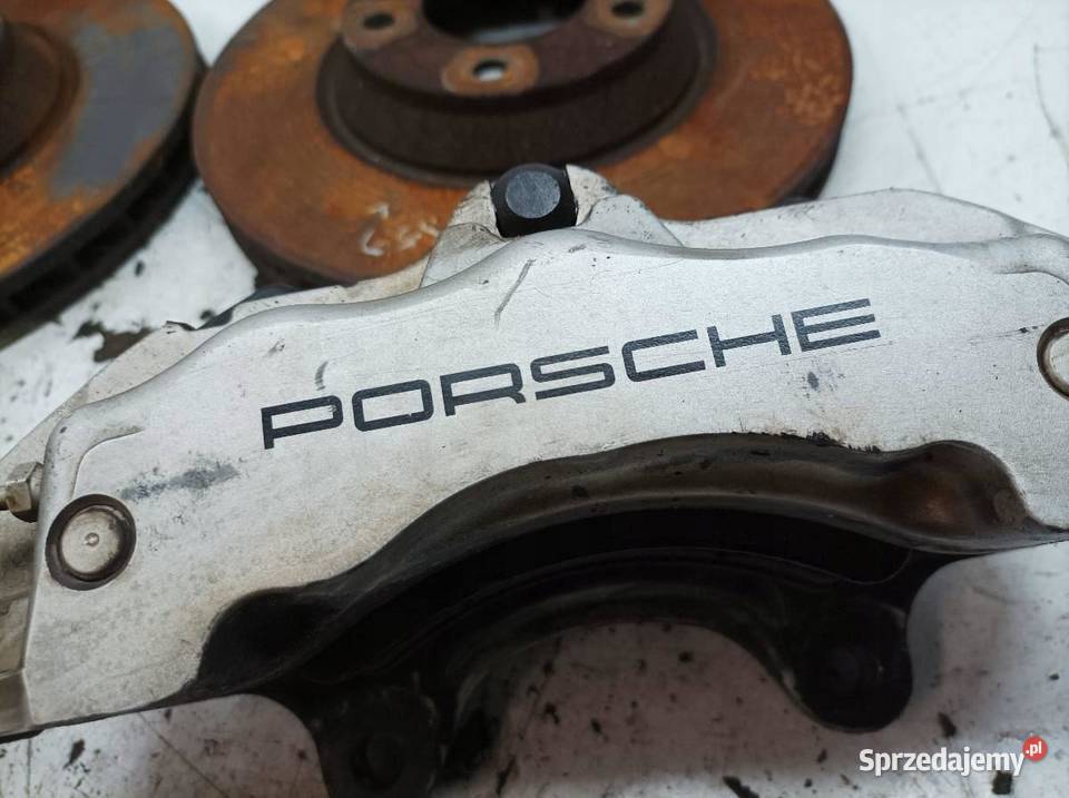 ZACISK HAMULCOWY PRAWY LEWY PRZÓD BREMBO TARCZE