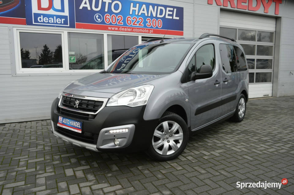 Peugeot Partner Tepee 12i Gaz LPG Bezwypadkowy szary Hrubieszów