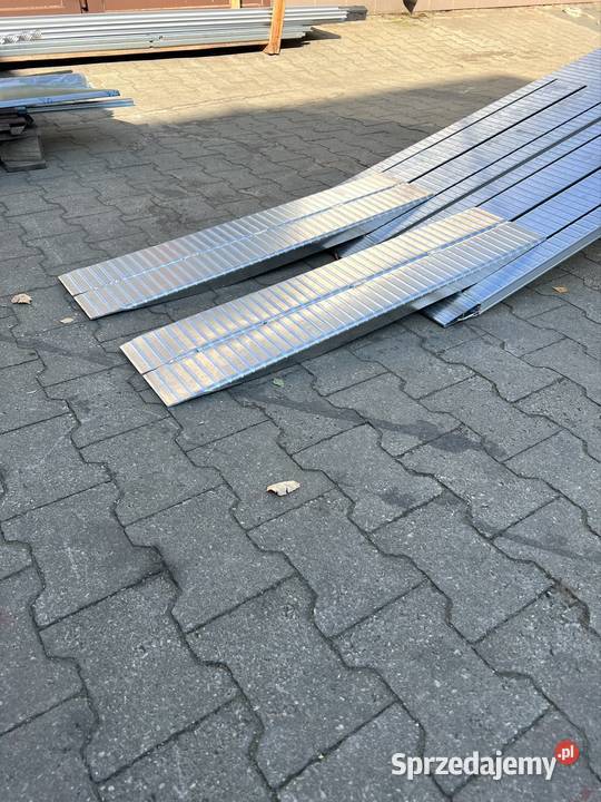 Najazdy trapy aluminiowe z przedłużkami DUO Bytom