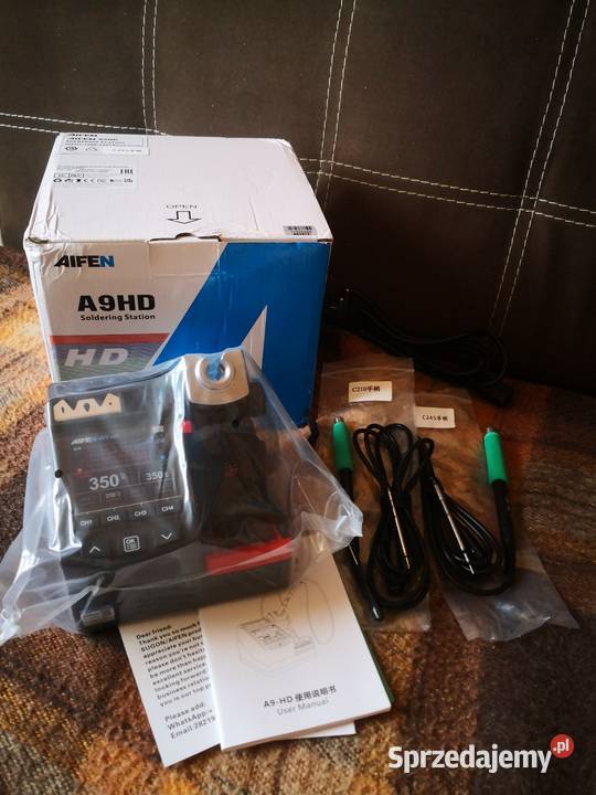 Stacja lutownicza AIFEN A9HD C245 i C210 lubelskie