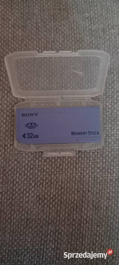 Sony Memory Stick 32mb kartą pamięci