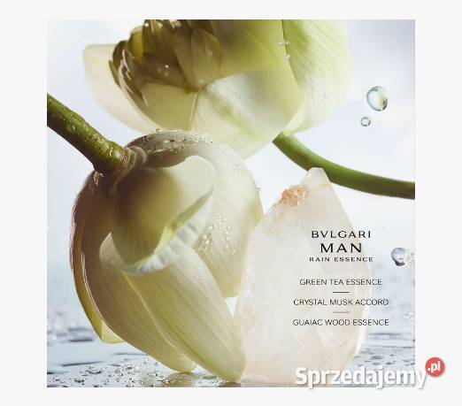 Perfumy męskie Bvlgari Rain Essence świeży Dla mężczyzn podlaskie Białystok