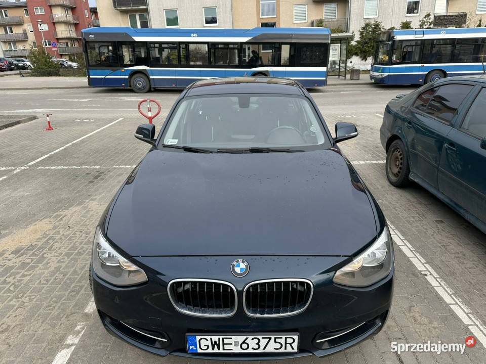 BMW 114 Klimatyzacja oszczędny silnik bluetooth pomorskie Wejherowo sprzedam