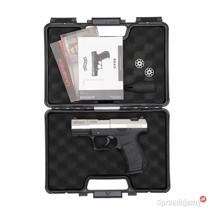 Pistolet wiatrówka Walther CP99 bicolor 45 mm Warszawa