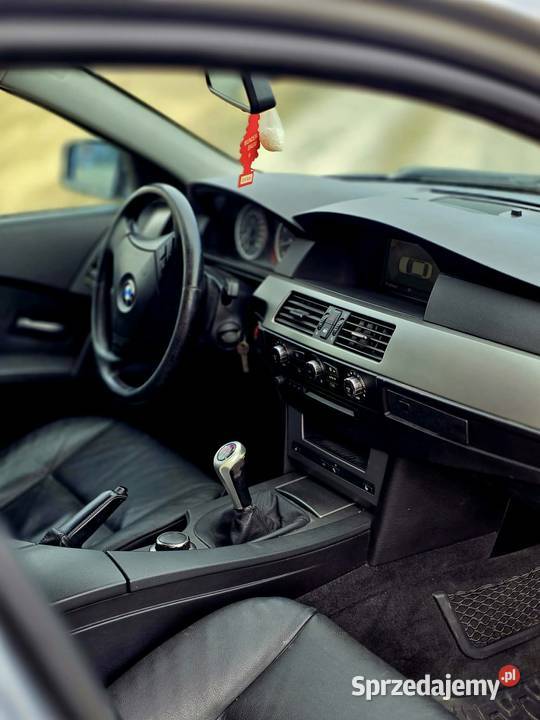 BMW E60 25 LPG ładne manualna