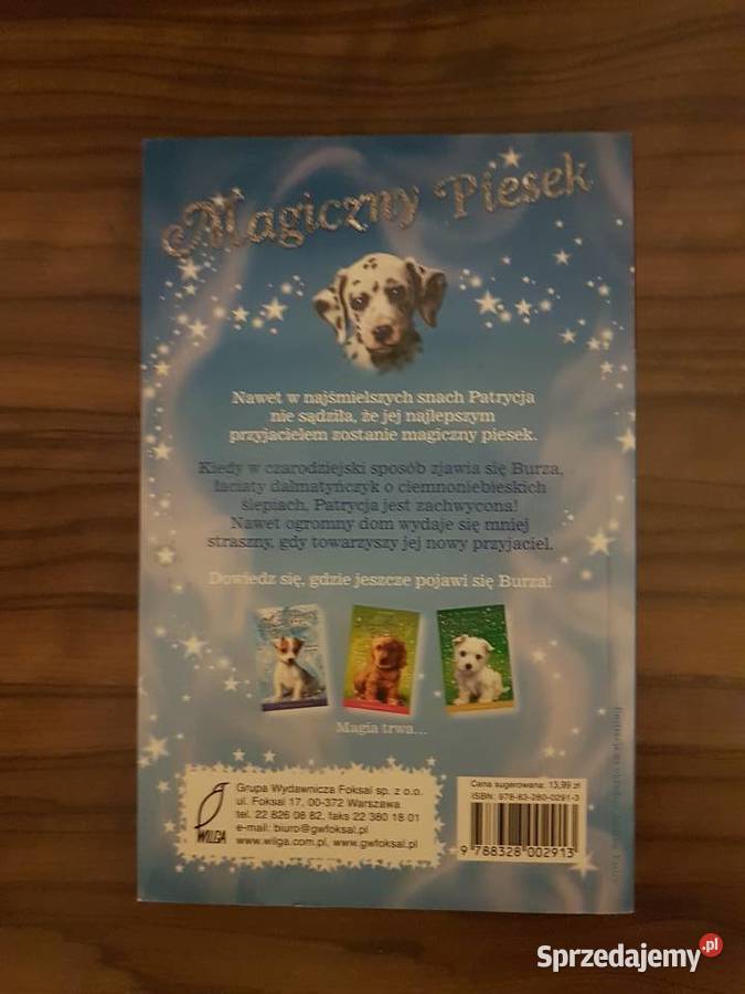 Magiczny piesek Wymarzone urodziny 6 lat+ Bibice